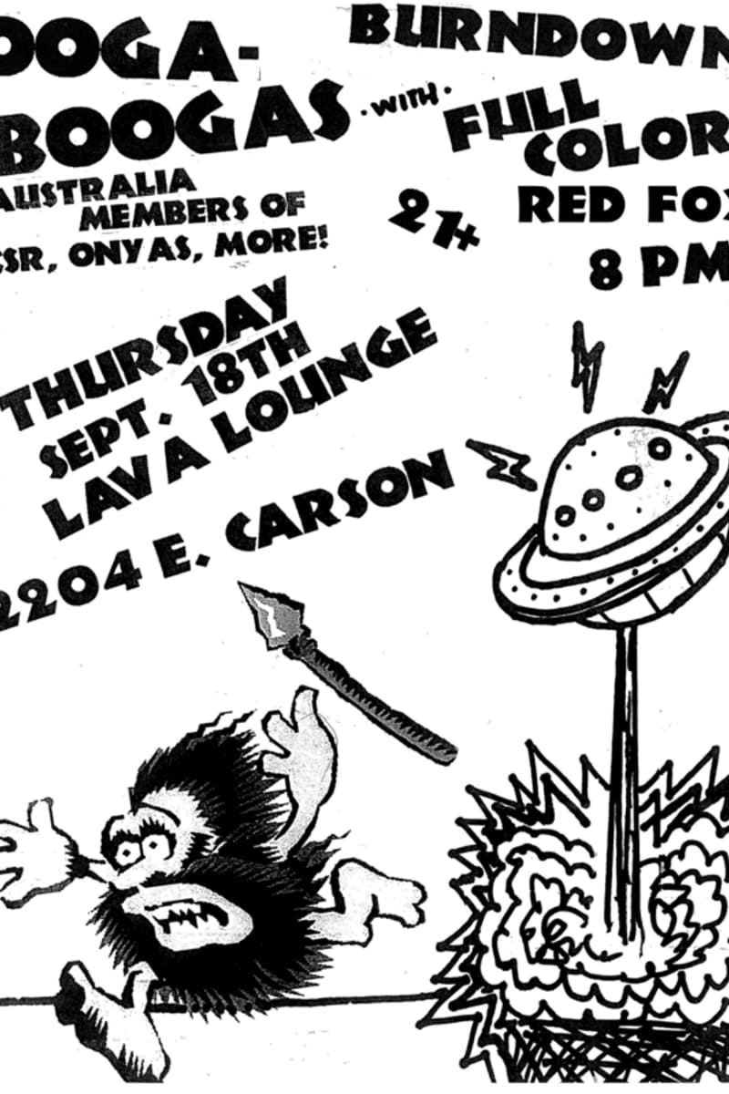 Ooga-Boogas, Burndowns, Full Color, Red Fox - at Lava Lounge