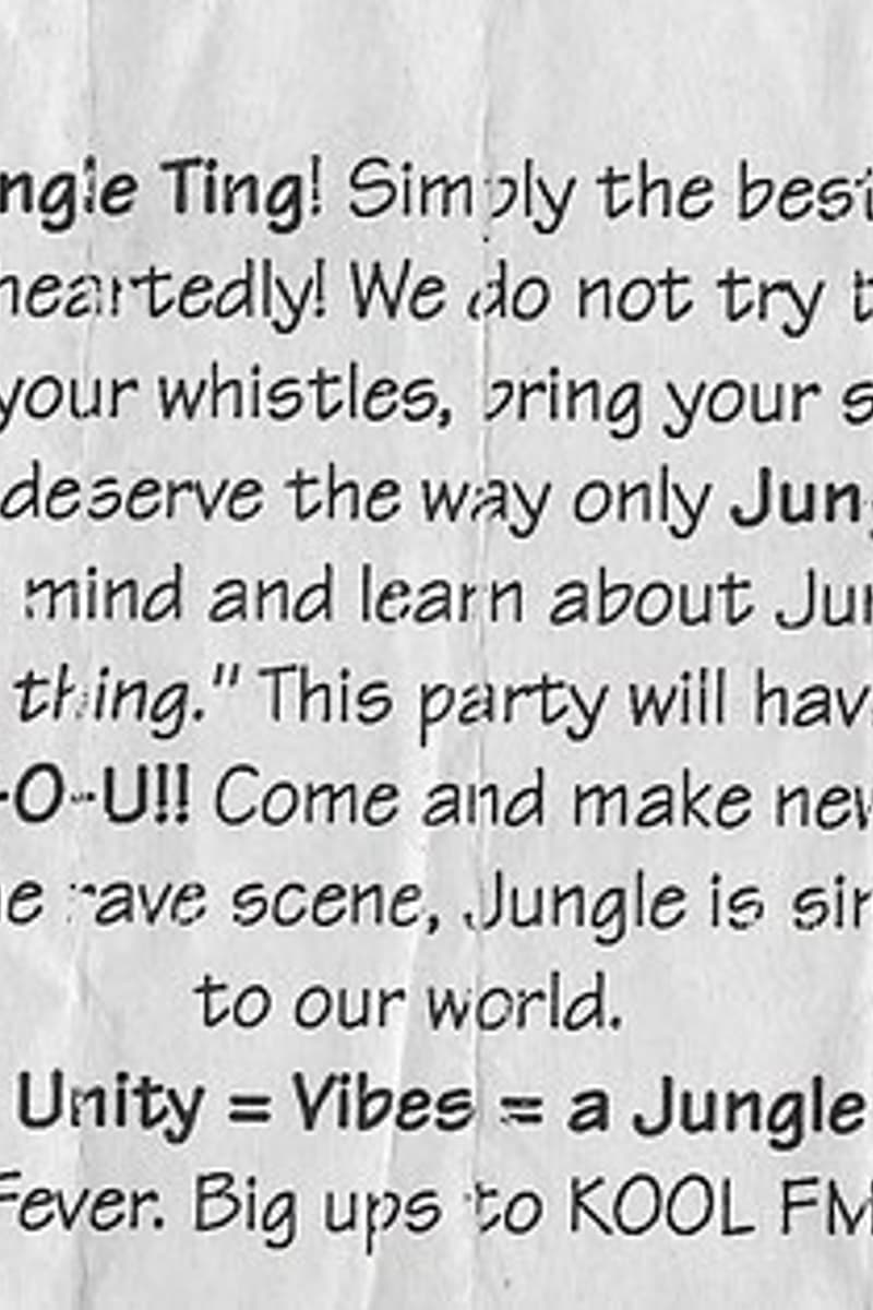 Promise, KOOL FM, Jungle Ting, 5 o'clock Angel, Jungle Fever