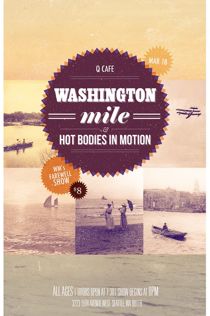 Washington Mile, Hot Bodies in Motion - at Q Cafe - Seattle, WA - Mar 18, 2011