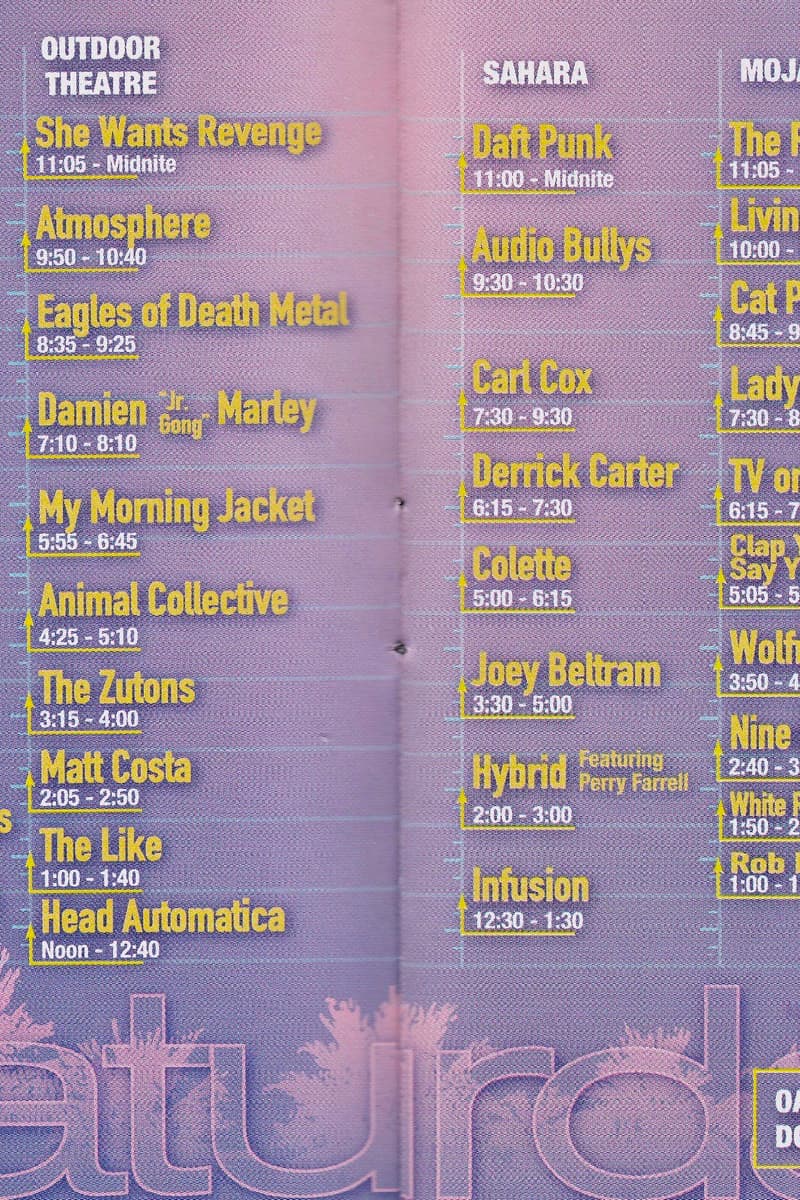 Kanye West, My Morning Jacket, Shy FX & T-Power, The Section Quartet, Wolfmother - Indio, CA