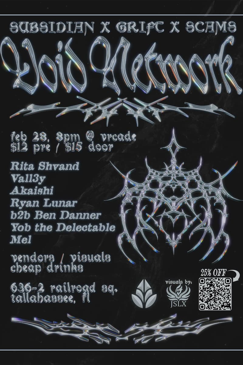 Yob the Delectable, Rita Shvand, Ben Danner, Mel, Akaishi - at Vrcade - Tallahassee, FL - Feb 28, 2025