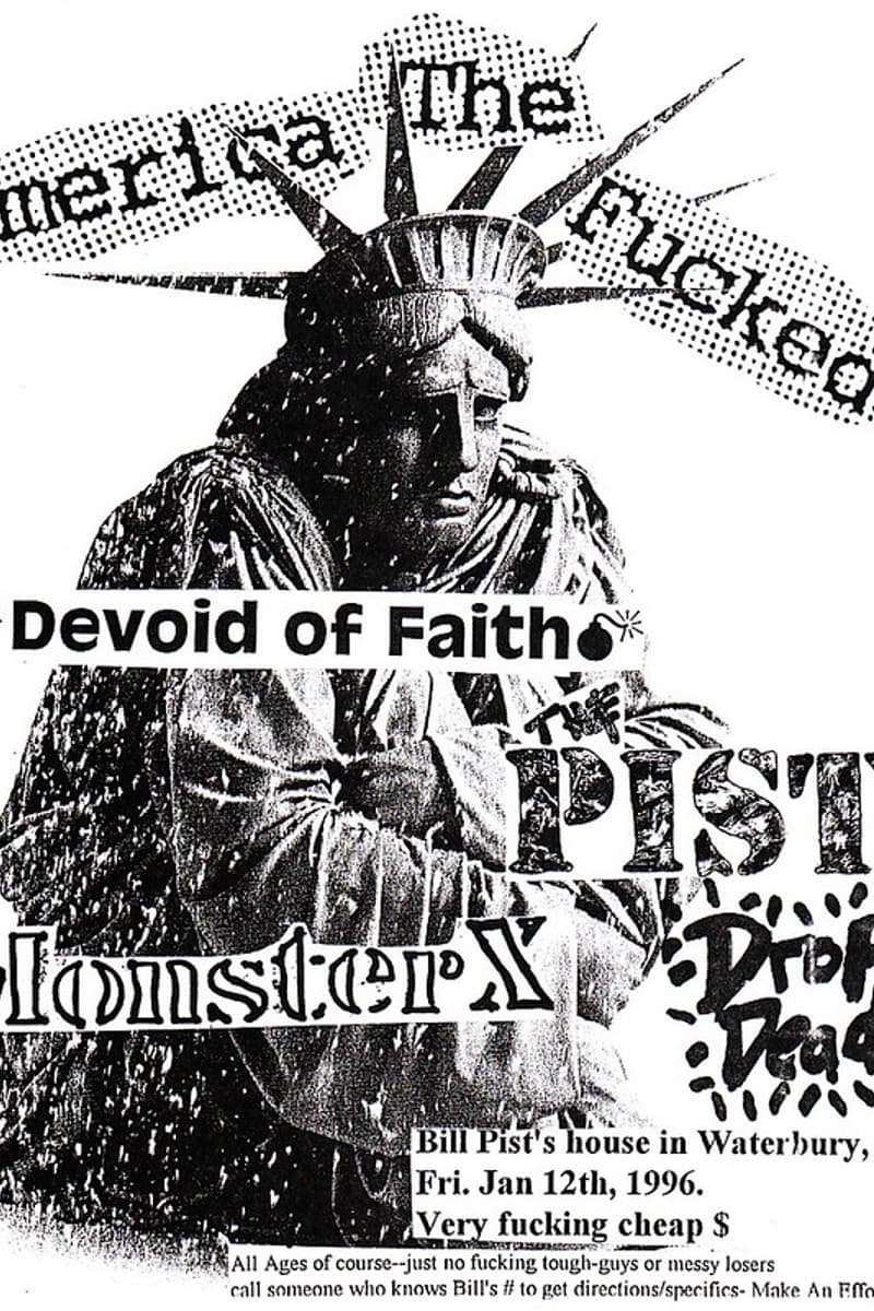 Drop Dead, Devoid of Faith, Monster X, The Pist - at Bill Pist's house - Waterbury, CT - Jan 12, 1996