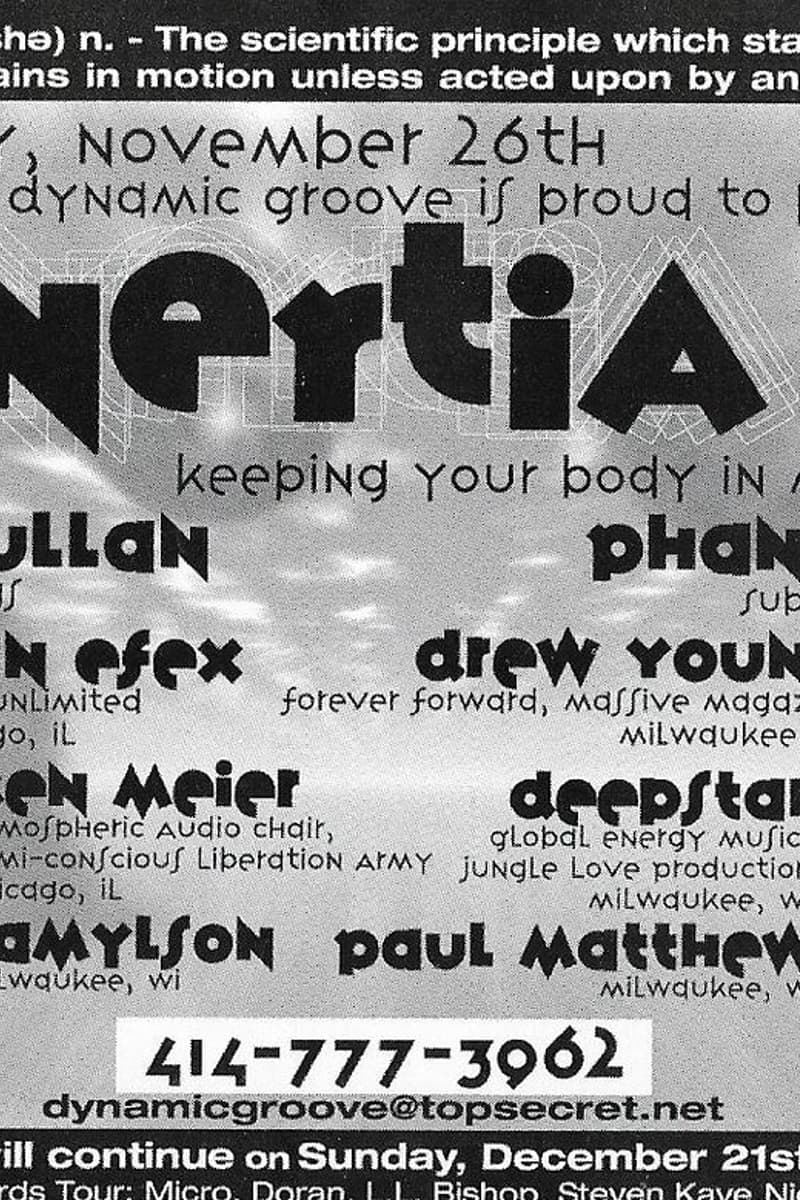 Terry Mullan, Phantom 45, Micro, Paul Matthew, Deepstar - at Secure, Legal Venue - Milwaukee, WI - Nov 26, 1997