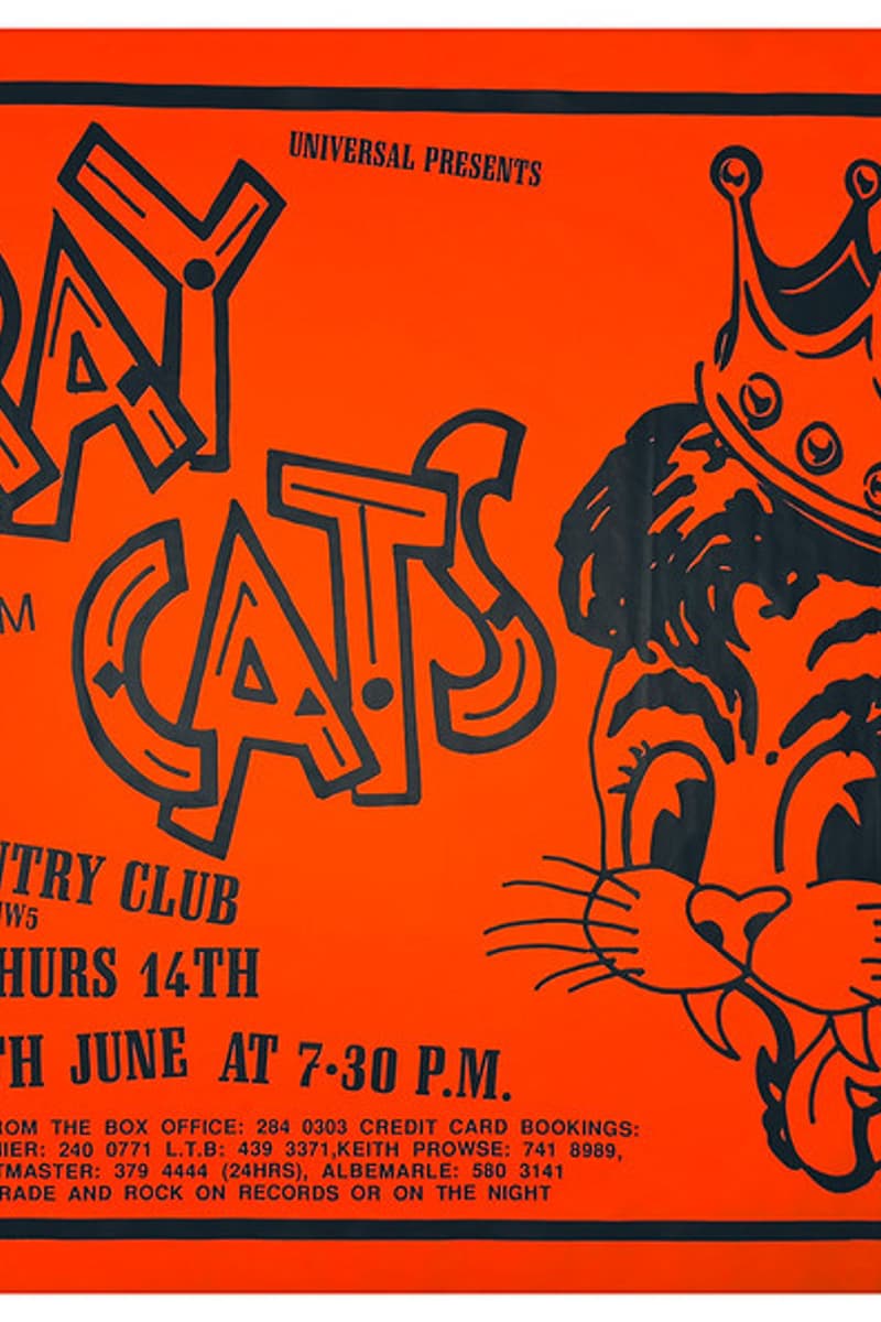 Stray Cats, The Phantom Chords - at Town & Country Club - London - Jun 15, 1990