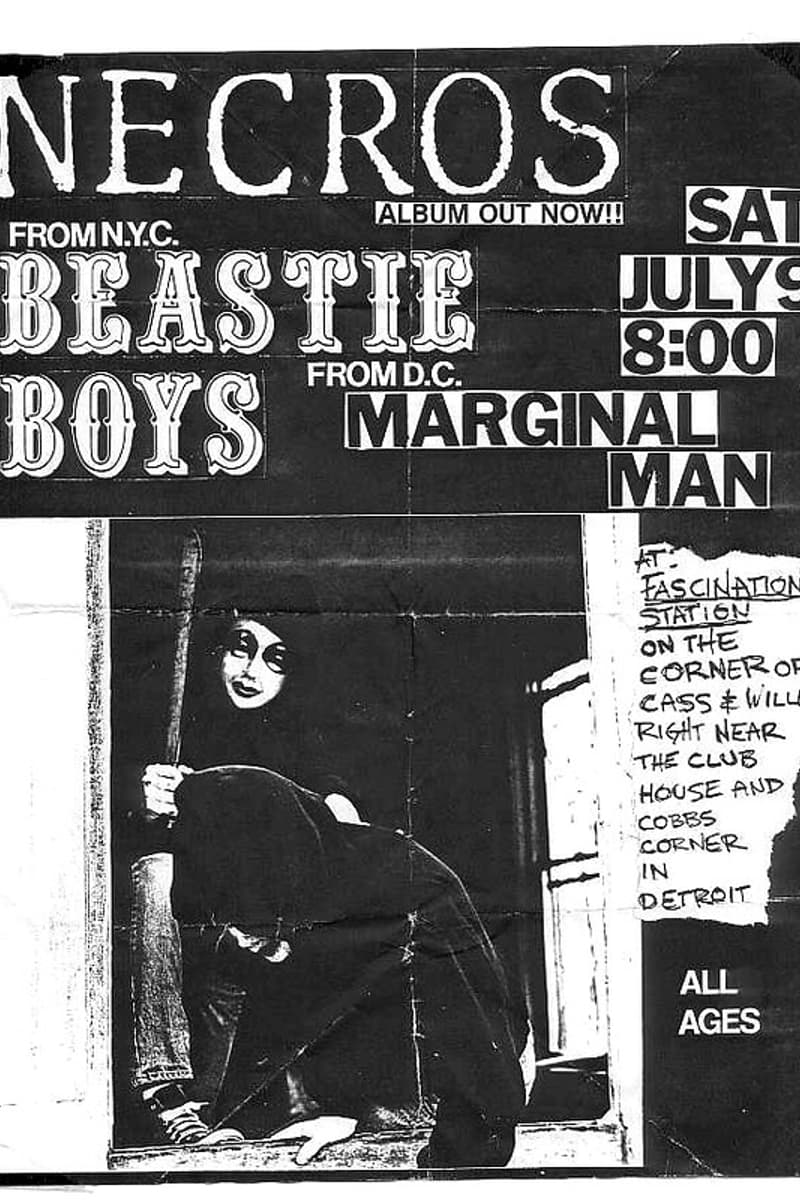 Beastie Boys, Marginal Man, Necros - at Fascination Station - Detroit, MI