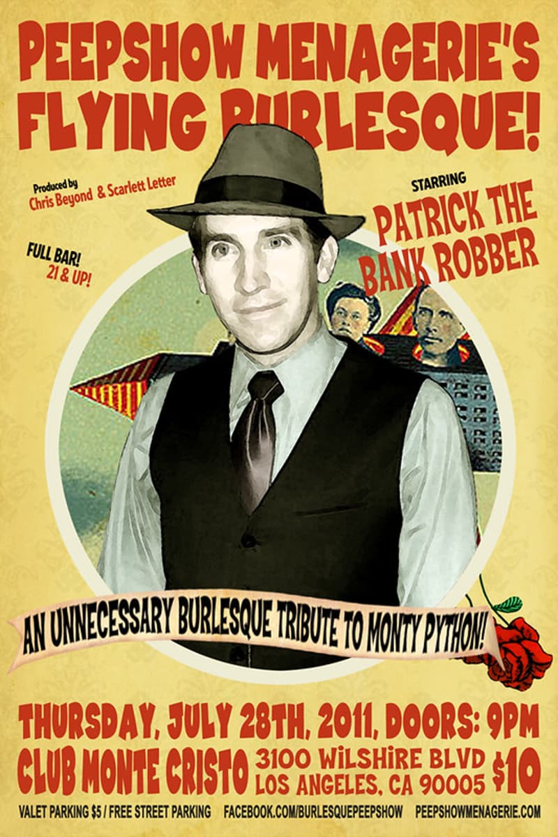Patrick the Bank Robber - at Club Monte Cristo - Los Angeles, CA - Jul 28, 2011