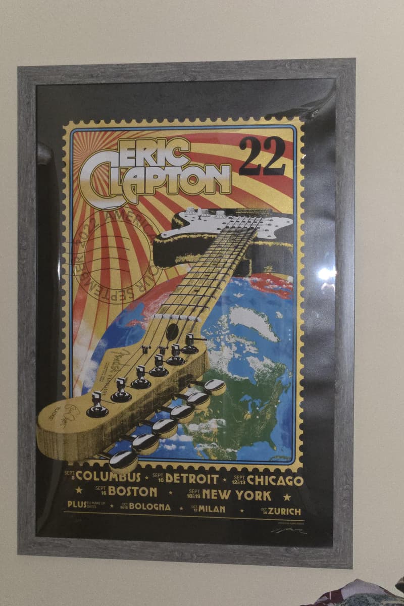 Eric Clapton - Multiple cities: Columbus, Detroit, Chicago, Boston, New York, Bologna, Milan, Zurich