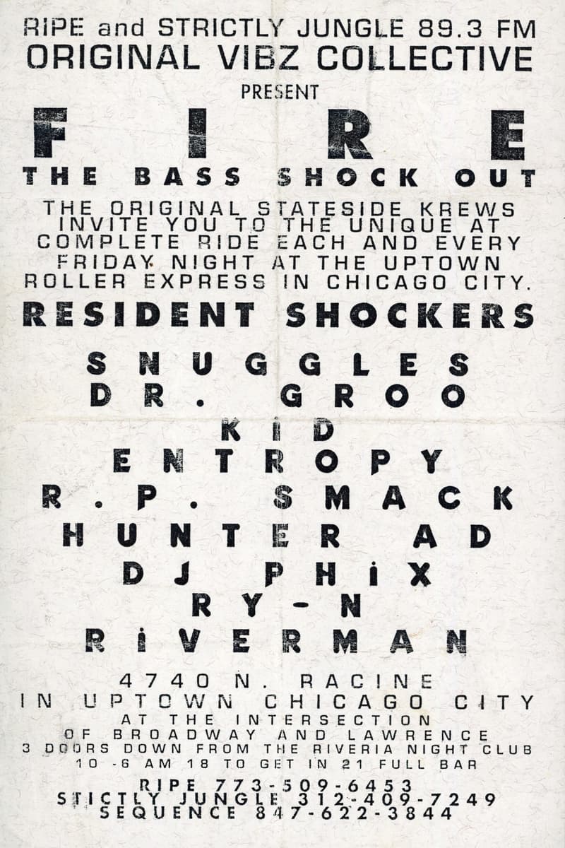Ry-N, Snuggles, DJ Phix, Kid Entropy, Dr. Groo - at Uptown Roller Express - Chicago, IL