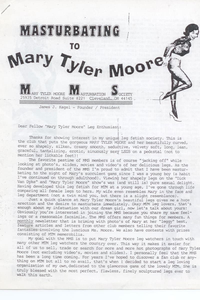 at Mary Tyler Moore Masturbation Society (MMS) - Cleveland, OH