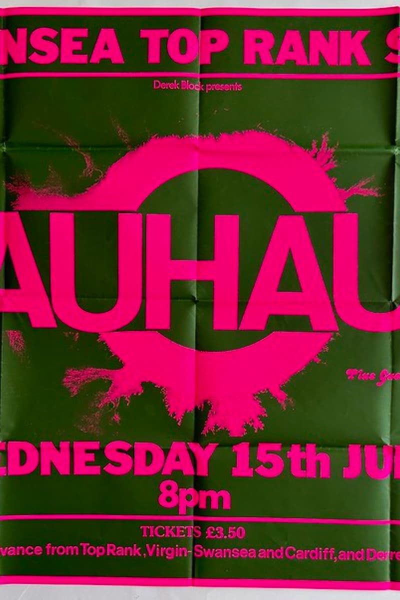 Bauhaus - at Swansea Top Rank Suite - Swansea - Jun 15, 1983