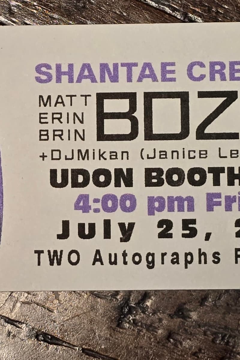 Matt Bozon, Erin Bozon, DJMikan (Janice Leung), Brin Bozon - at UDON Booth #100 - Jul 25, 2025