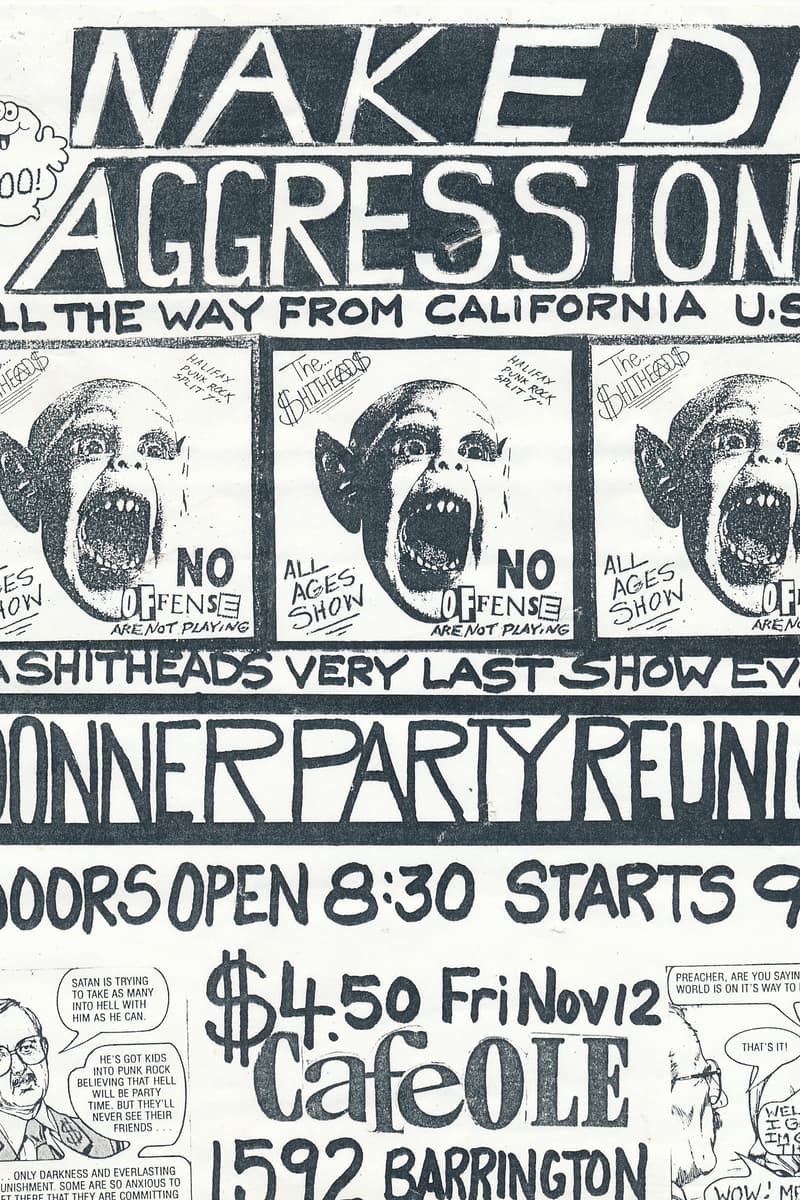 Donner Party Reunion, Da Shitheads, Naked Aggression - at Cafe Ole