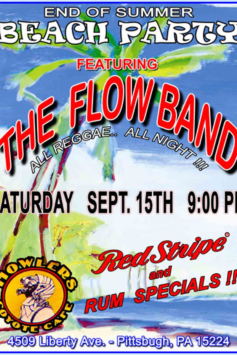 The Flow Band - at Howlers Coyote Cafe - Pittsburgh, PA - Sep 15, 2001
