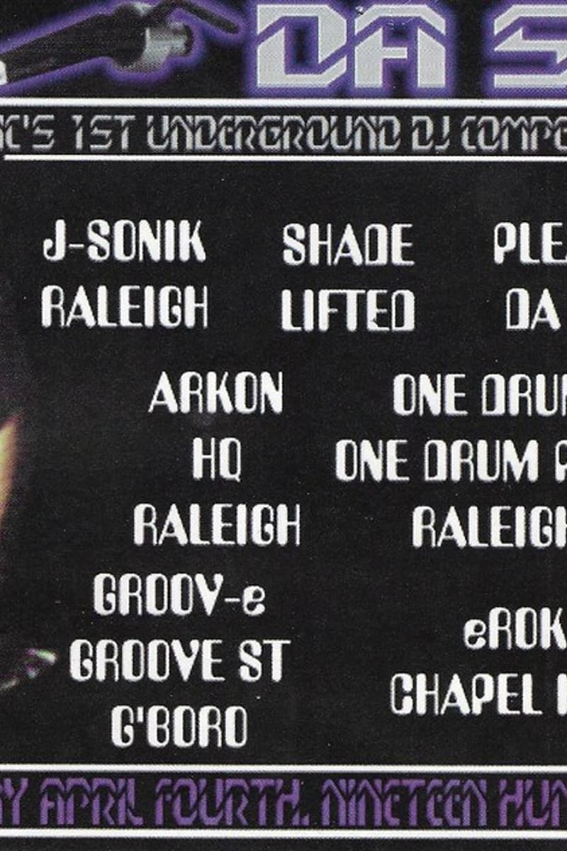 Arkon HQ, TJ Room 200, Elisha Beat Cafe, Shade Lifted, Groov-e Groove St - Multiple cities: Raleigh, Greensboro (G'Boro), Chapel Hill, Greenville, NC - Apr 4, 1997