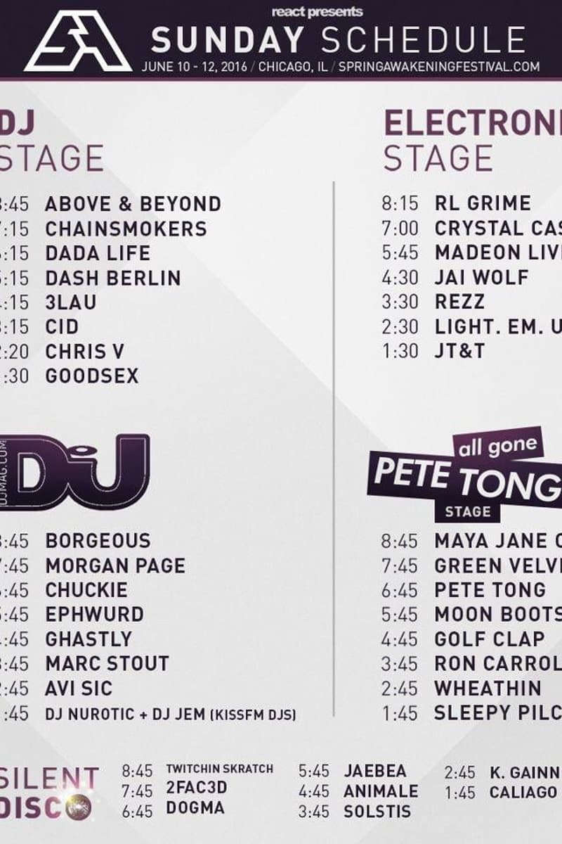 Avi Sic, Dash Berlin, Solstis, DJ Nurotic, Golf Clap - Chicago, IL - Jun 12, 2016