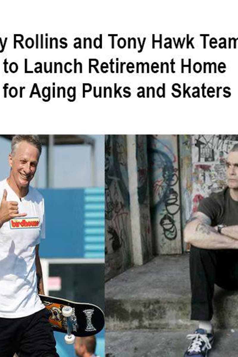 Henry Rollins, Tony Hawk
