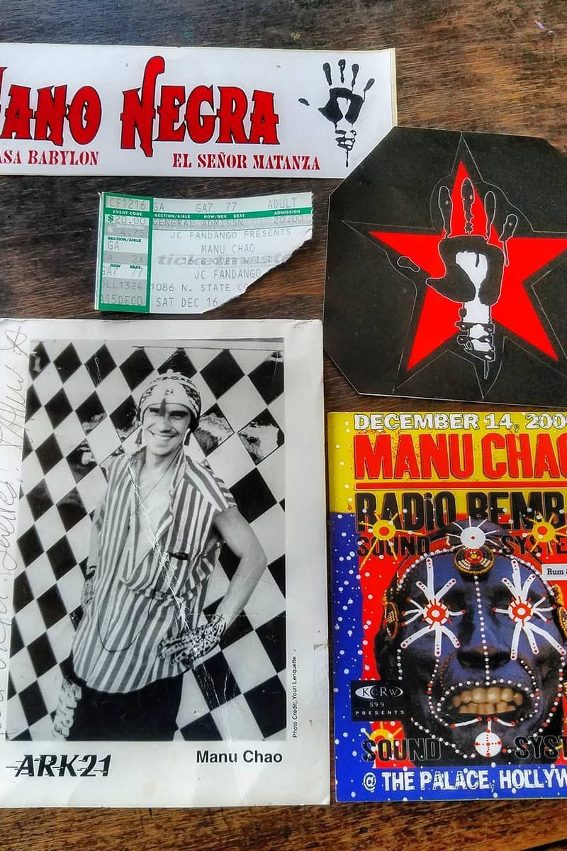 Manu Chao, Radio Bemba Sound System, Mano Negra - at The Palace Hollywood - Hollywood, CA - Dec 14, 2000