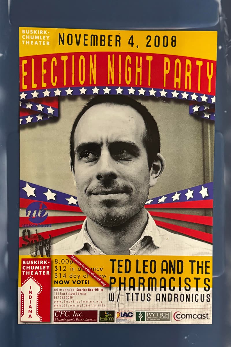 Ted Leo and the Pharmacists, Titus Andronicus - at Buskirk-Chumley Theater - Bloomington, IN - Nov 4, 2008