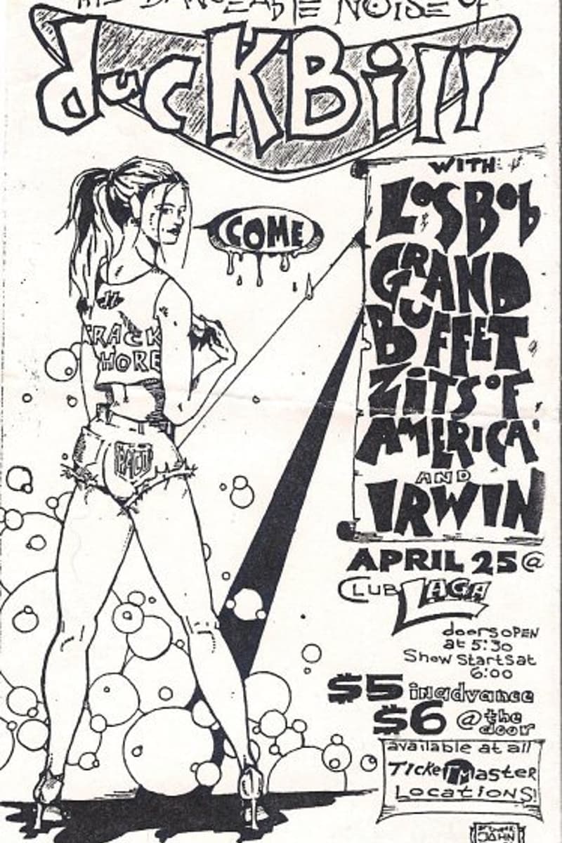 Irwin, L.S. Bob, Duckbill, Zits of America, Grand Buffet - at Club Laga