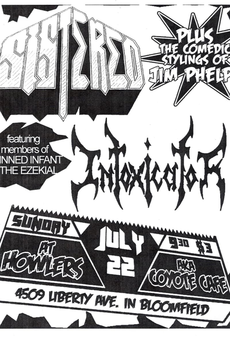 Jim Phelps, Sistered, Intoxicator - at Howlers (aka Coyote Cafe) - Bloomfield