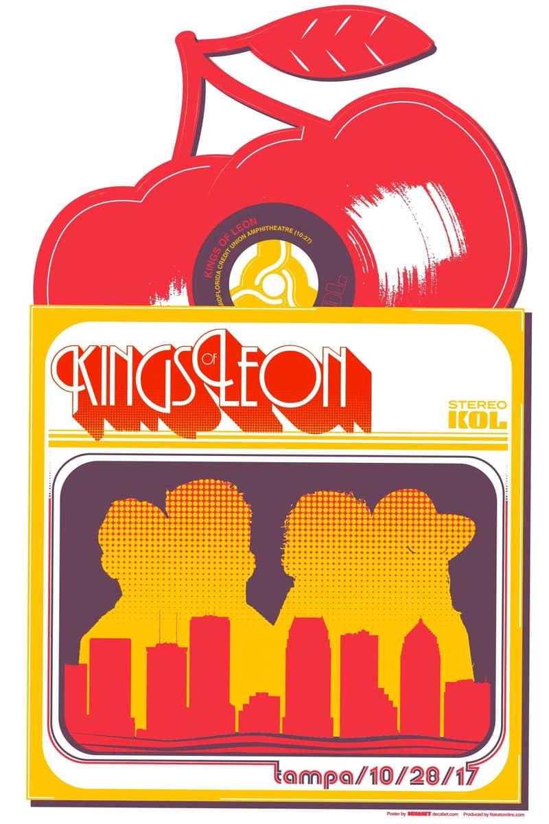 Kings of Leon - at MidFlorida Credit Union Amphitheatre - Tampa, FL - Oct 28, 2017