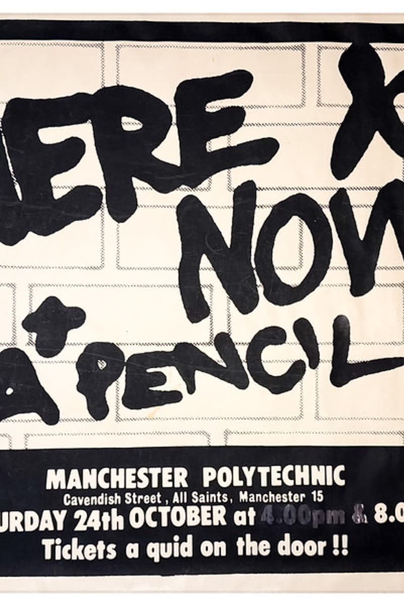 Here & Now, A Pencil - at Manchester Polytechnic - Manchester - Oct 24, 1981