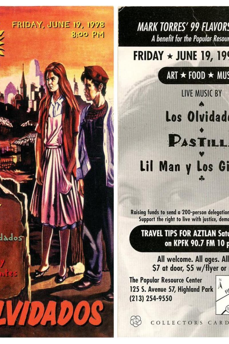 Lil Man y Los Gigantes, Los Olvidados, Pastilla - at The Popular Resource Center - Highland Park / Los Angeles, CA - Jun 19, 1998