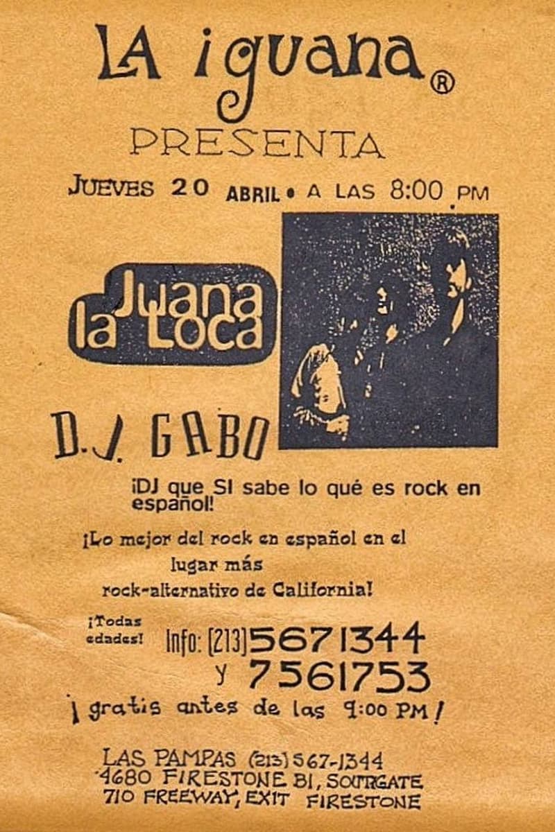Juana La Loca, D.J. Gabo - at La Iguana / Las Pampas - South Gate, CA