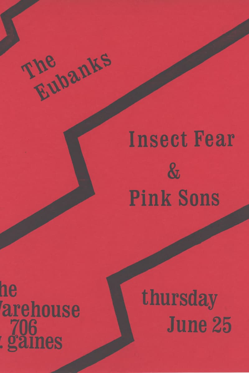 Pink Sons, The Eubanks, Insect Fear - at The Warehouse