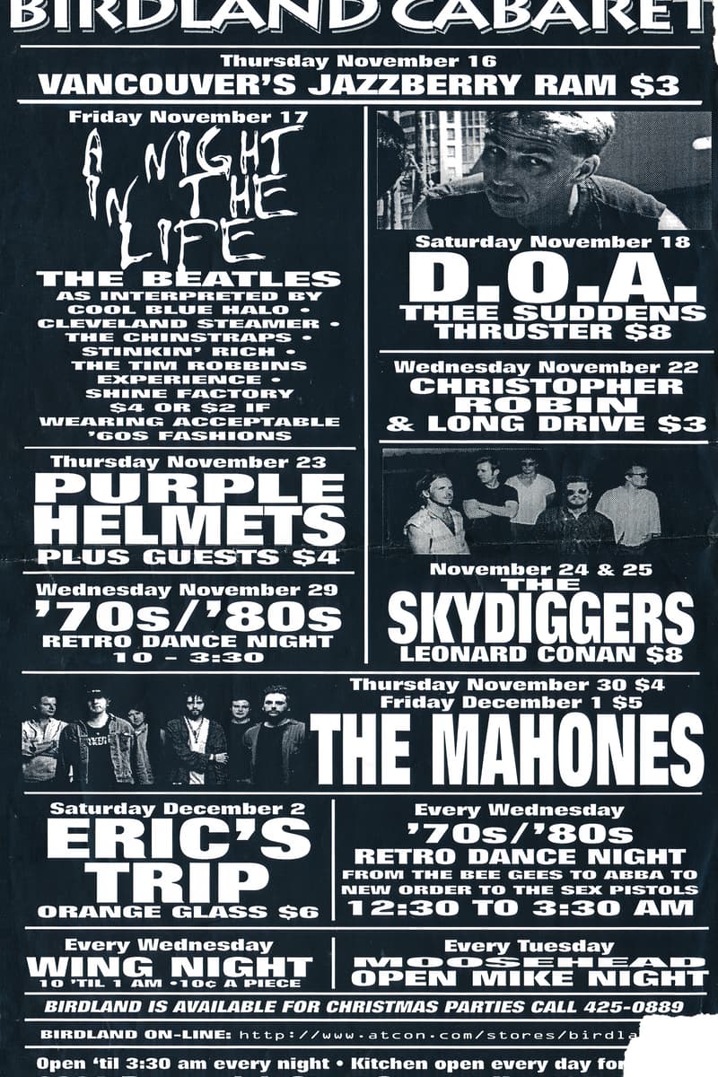 Stinkin' Rich, Christopher Robin, The Mahones, Leonard Conan, Cool Blue Halo - Halifax, NS