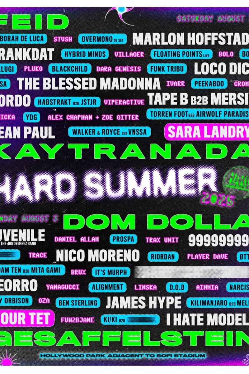 Walker & Royce, Annicka, Bou, Nico Moreno, Trax Unit - Inglewood, CA - Aug 2, 2025
