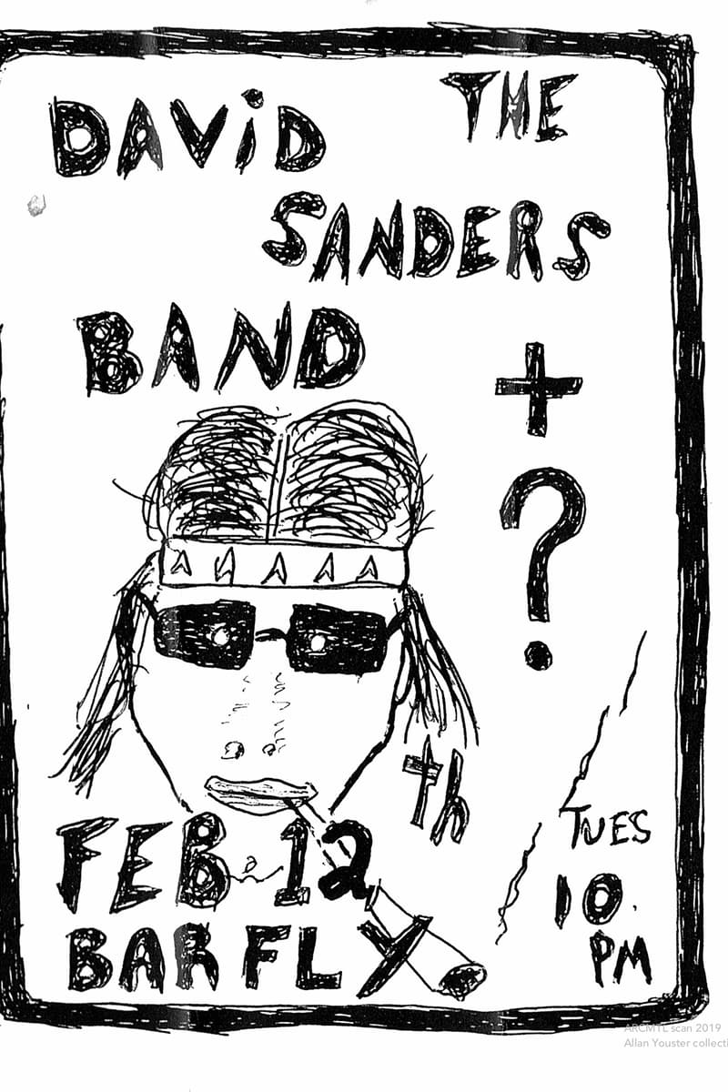 The David Sanders Band, Unknown Guest Act (+ ?) - at Bar Fly
