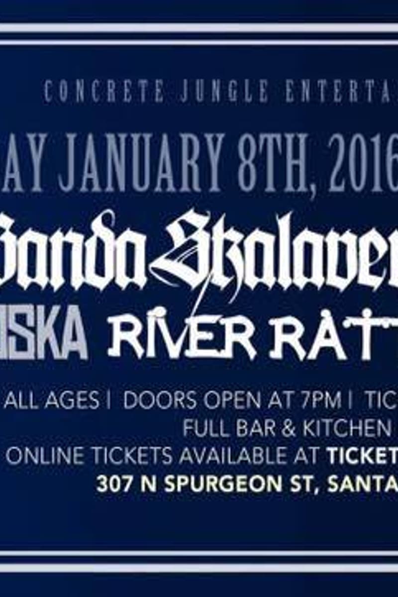 Matamoska, Red Stone Bums, Voodoo Glow Skulls, La Banda Skalavera, River Ratts - at The Yost Theater - Santa Ana, CA - Jan 8, 2016
