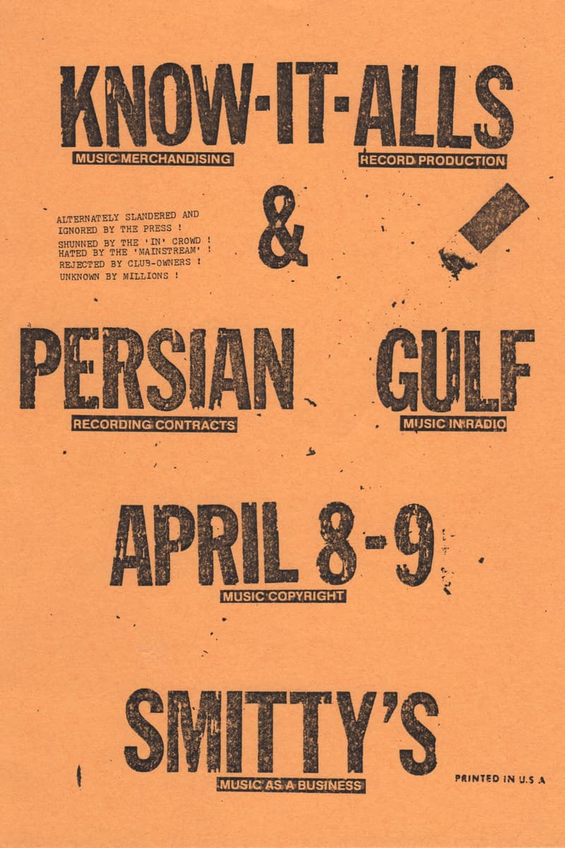 Know-It-Alls, Persian Gulf - at Smitty's - Tallahassee, FL