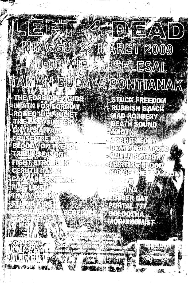 Morningmist, Cannabies Attack, Timmy Horny, Stupid Kids, Sabrina - Pontianak - Mar 29, 2009