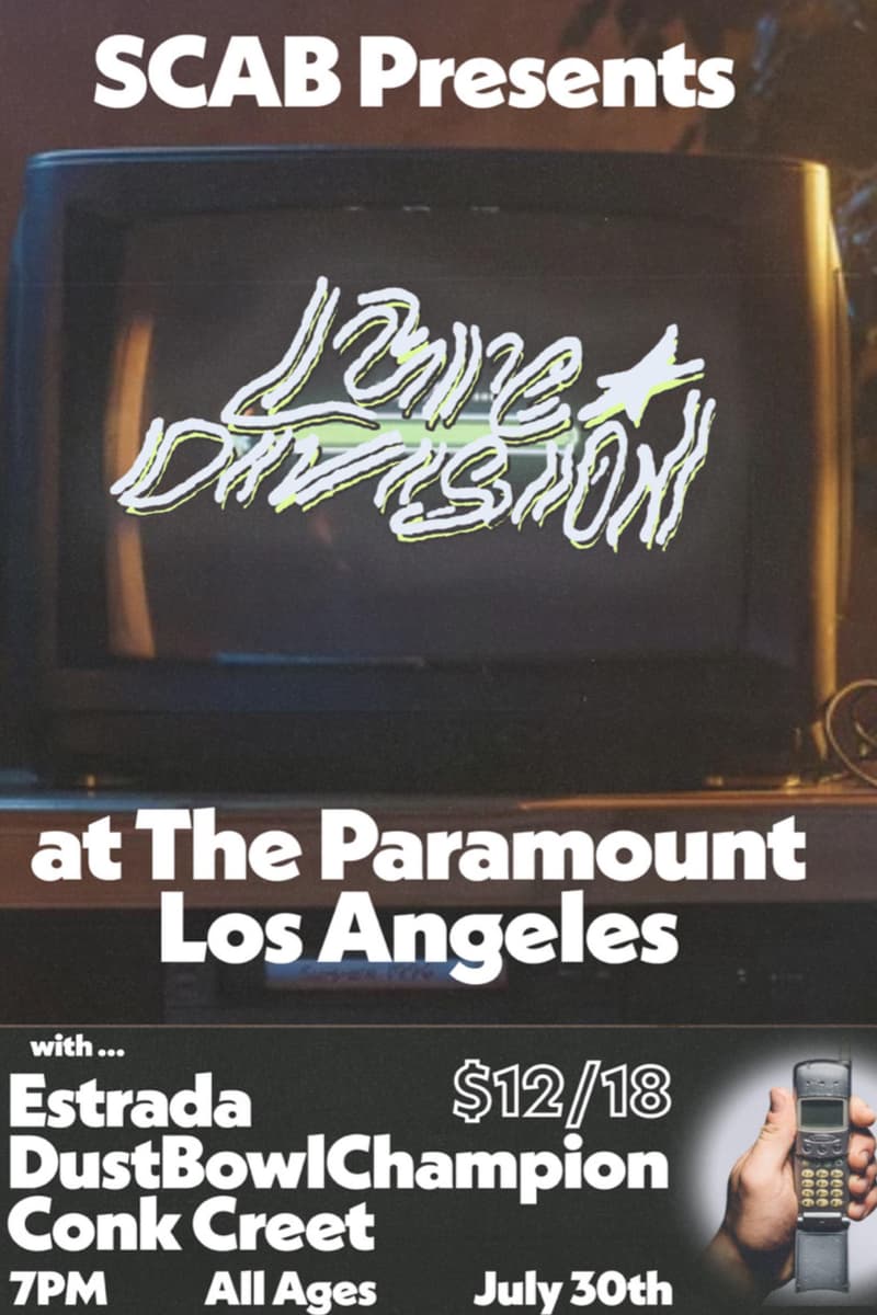 Conk Creet, Lonne Division, DustBowlChampion, Estrada - at The Paramount - Los Angeles, CA - Jul 30, 2024