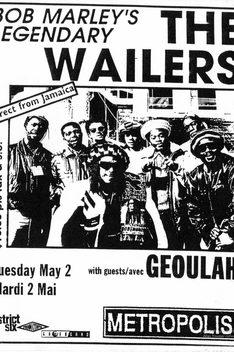 The Wailers, Geoulah - at Metropolis