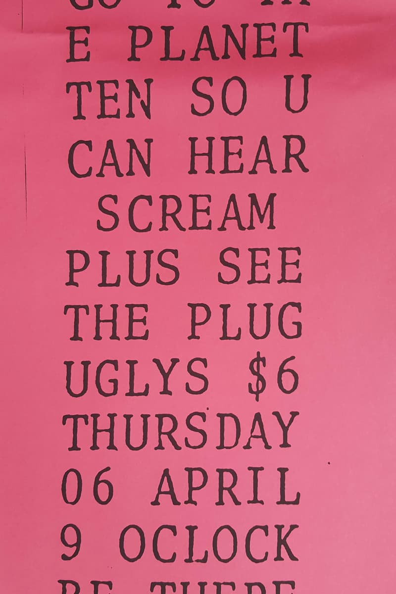 The Plug Uglys, Scream - at The Planet Ten