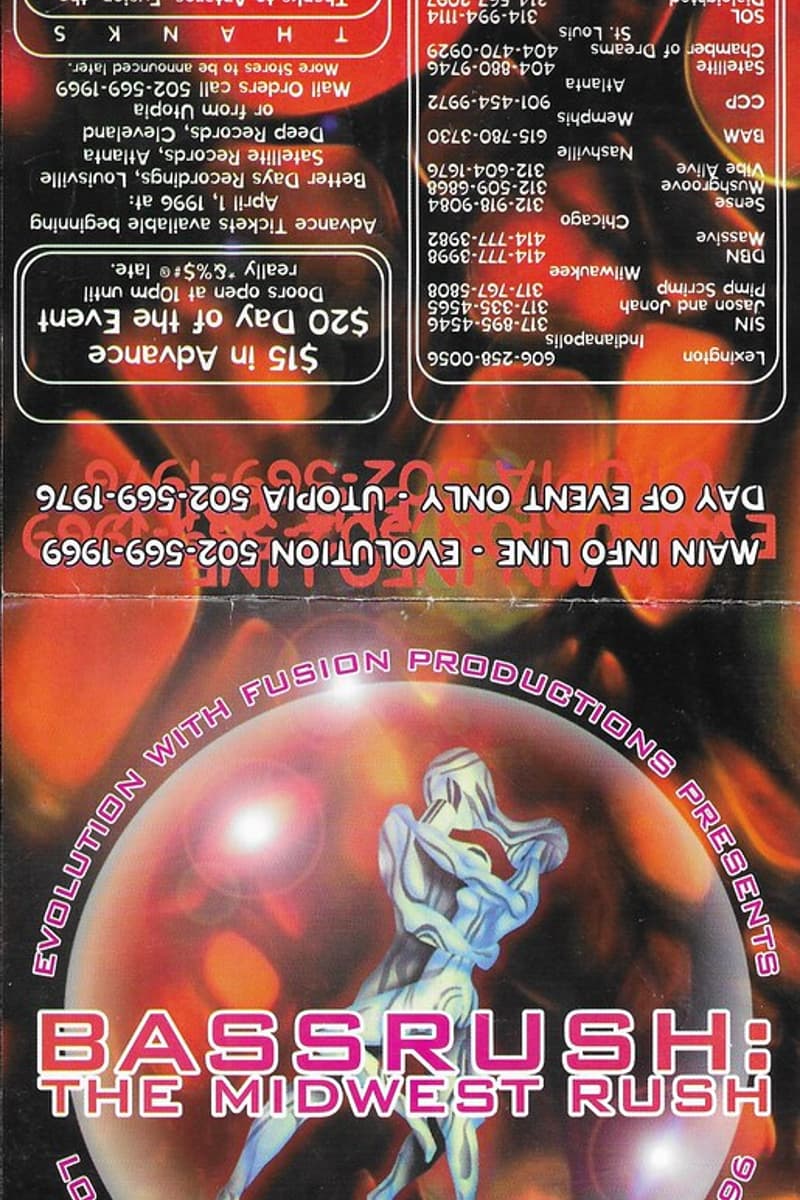 CCP, Daleighted, Get Smart, Mushgroove, Pimp Scrimp - Louisville, KY - Apr 20, 1996