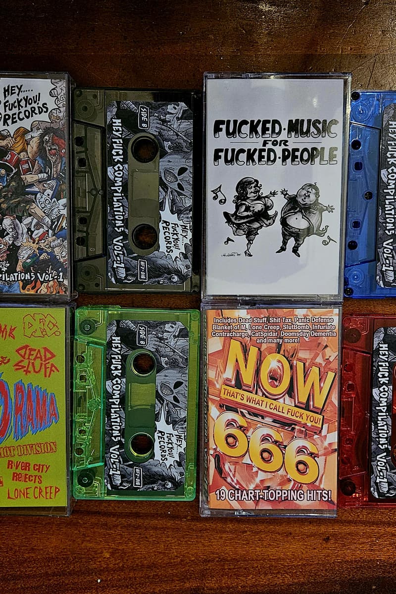 Blanket of M, Panic Defense, Live Komix, Dead Stuff, Shit Tax
