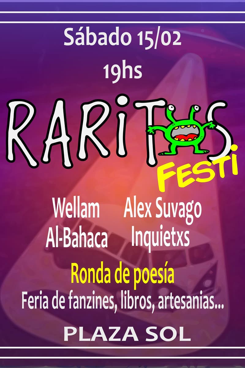 Inquietxs, Alex Suvago, Wellam, Al-Bahaca - at Plaza Sol - Feb 15, 2025