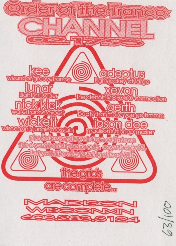 Wickett, Xevon, Jason Dee, Lunar, Gerth - at The Grids - Madison, WI