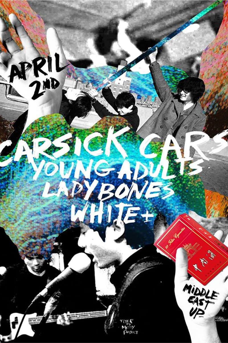 Carsick Cars, White+, Young Adults, Ladybones - at Middle East Up - Cambridge, MA