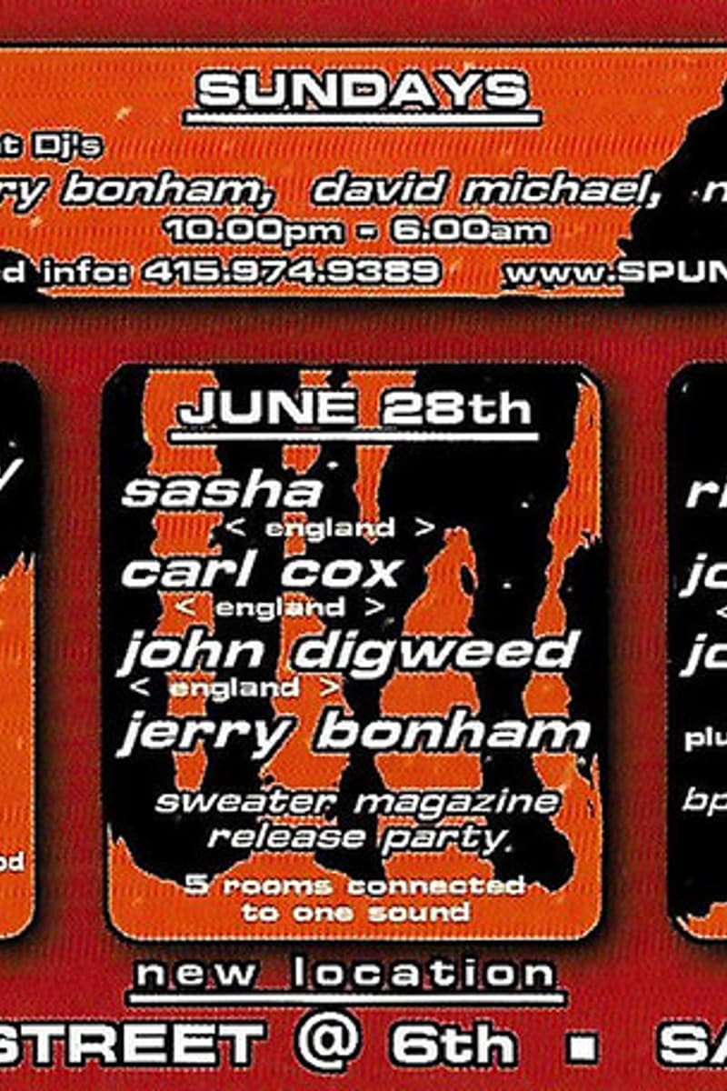Jerry Bonham, John Acquaviva, Sasha, Nathan, Carl Cox - at Audio Renewal - San Francisco, CA
