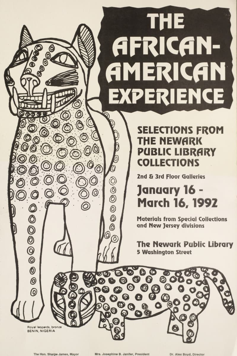 at The Newark Public Library - Newark, NJ - Jan 16, 1992