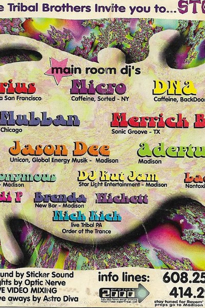 Grover, Micro, Jason Dee, Marius, Conrad - Madison, WI - May 18, 1996