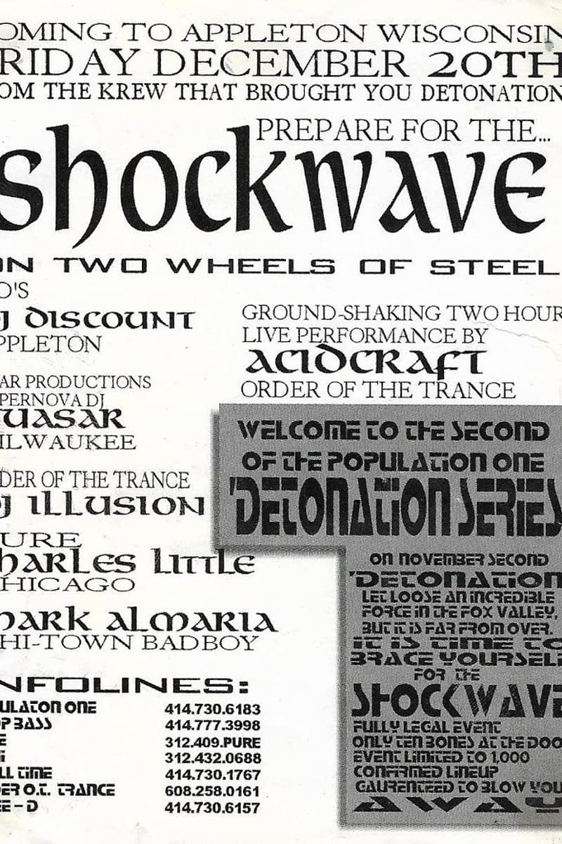 Mark Almaria, Quasar, Acidcraft, DJ Discount, DJ Illusion - Appleton, WI