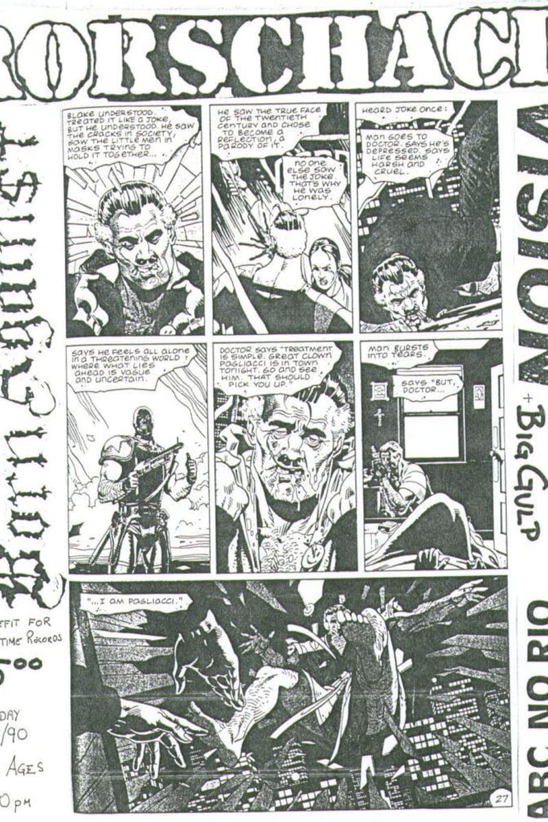 Vision, Big Gulp, Born Against, Rorschach - at ABC No Rio - New York, NY - Apr 14, 1990