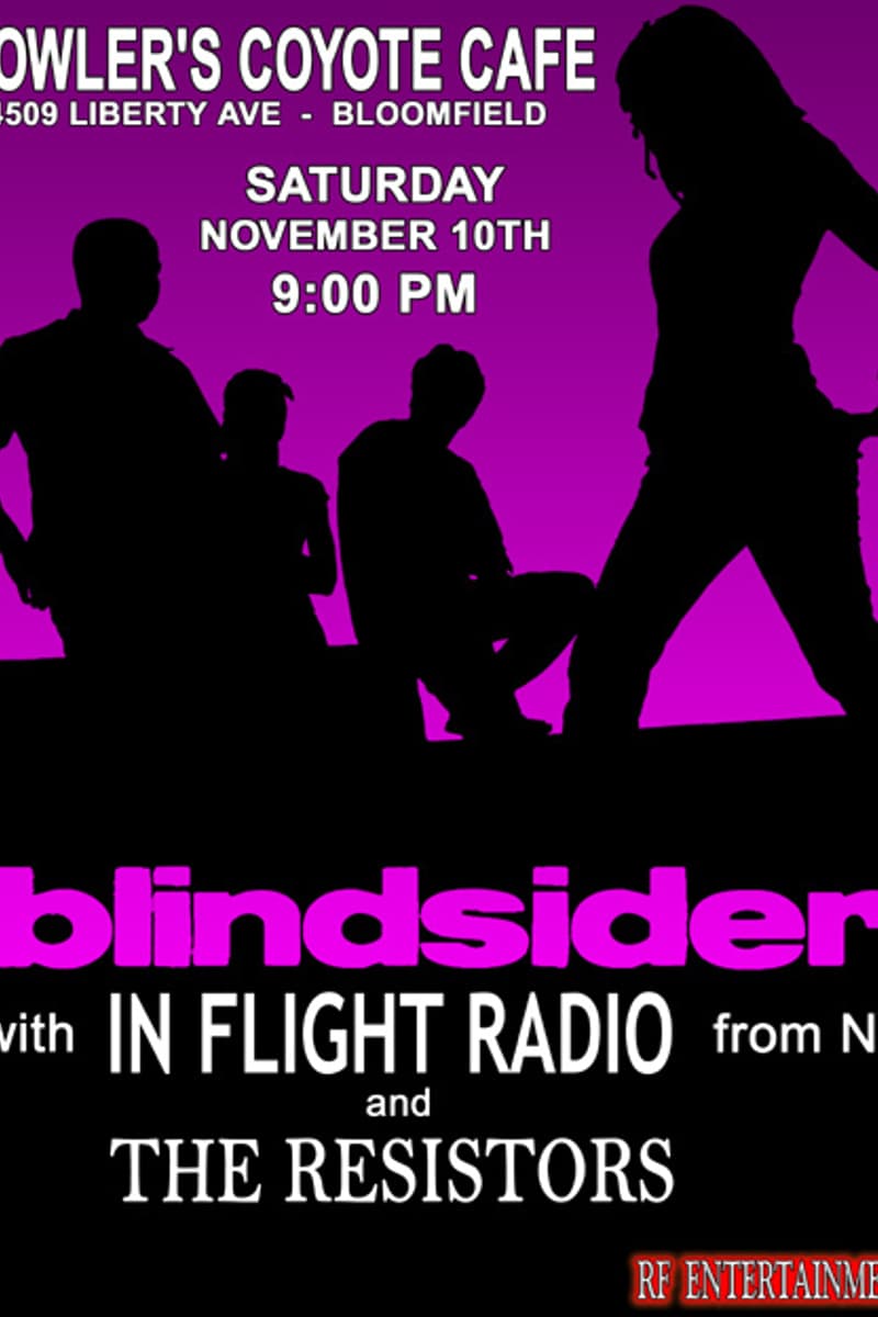 The Resistors, blindsider, In Flight Radio - at Howler's Coyote Cafe - Bloomfield