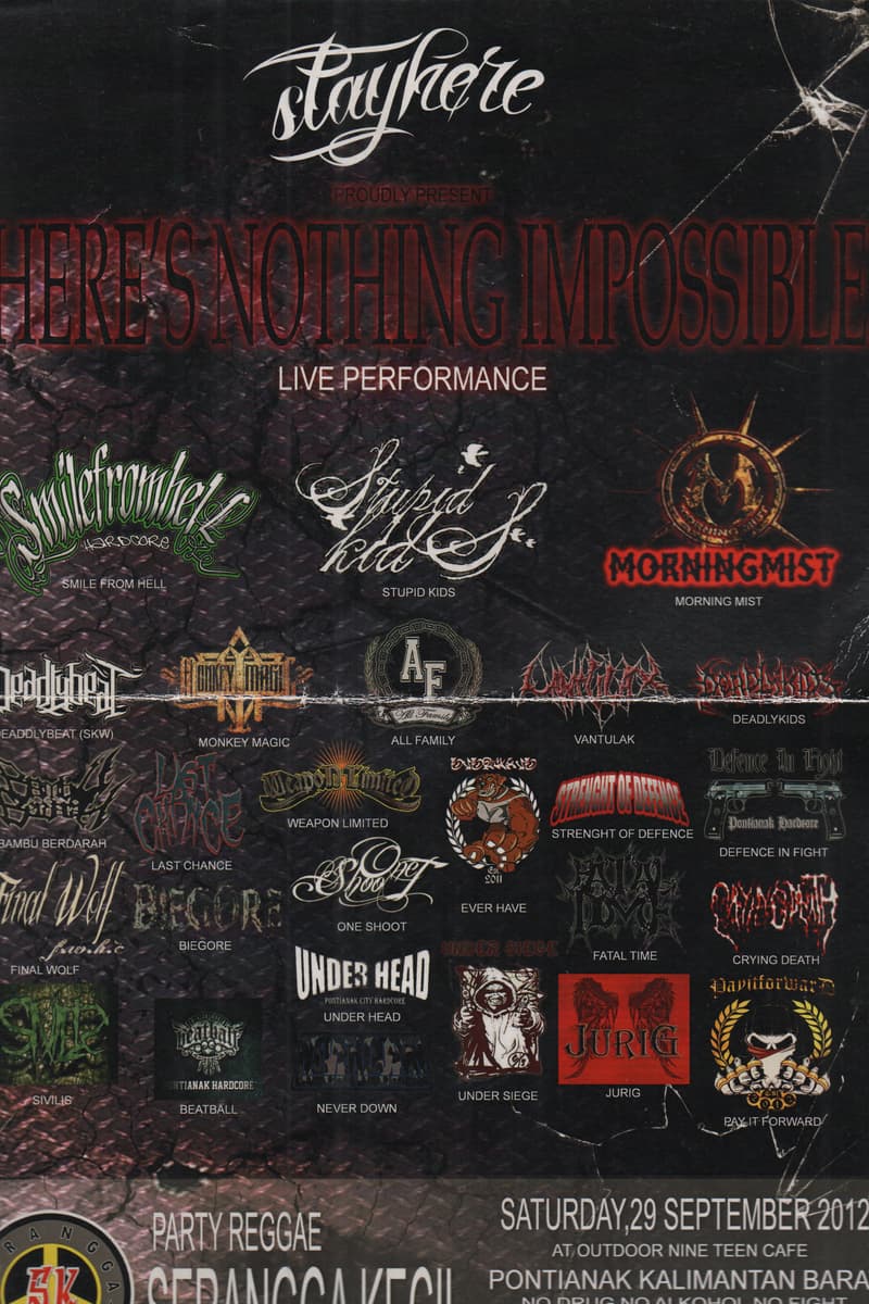 Bambu Berdarah, Sivilis, Ever Have, Last Chance, Crying Death - Pontianak, Kalimantan Barat - Sep 29, 2012
